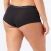 imageAmazon Essentials Womens Cotton Boyshort Underwear Available in Plus Size Pack of 5Black