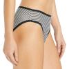 imageAmazon Essentials Womens Cotton High Leg Brief Underwear Available in Plus Size Breathable MultipacksBasic ColorsStripe