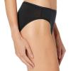 imageAmazon Essentials Womens Cotton High Leg Brief Underwear Available in Plus Size Breathable MultipacksBlack