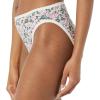 imageAmazon Essentials Womens Cotton High Leg Brief Underwear Available in Plus Size Breathable MultipacksCheckedDotsFloralMulticolor