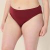 imageAmazon Essentials Womens Cotton High Leg Brief Underwear Available in Plus Size Breathable MultipacksCool ColorsWarm Shades