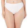 imageAmazon Essentials Womens Cotton High Leg Brief Underwear Available in Plus Size Breathable MultipacksMulticolorDotsFloralStripe