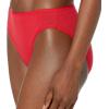 imageAmazon Essentials Womens Cotton High Leg Brief Underwear Available in Plus Size Breathable MultipacksMulticolorHeartsStripe