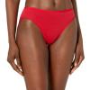imageAmazon Essentials Womens Cotton High Leg Brief Underwear Available in Plus Size Breathable MultipacksMulticolorHeartsStripe