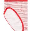 imageAmazon Essentials Womens Cotton High Leg Brief Underwear Available in Plus Size Breathable MultipacksMulticolorHeartsStripe