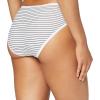imageAmazon Essentials Womens Cotton High Leg Brief Underwear Available in Plus Size Breathable MultipacksMulticolorHeatherStripe