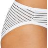 imageAmazon Essentials Womens Cotton High Leg Brief Underwear Available in Plus Size Breathable MultipacksMulticolorHeatherStripe