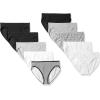 imageAmazon Essentials Womens Cotton High Leg Brief Underwear Available in Plus Size Breathable MultipacksNeutral