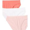 imageAmazon Essentials Womens Cotton High Leg Brief Underwear Available in Plus Size Breathable MultipacksPretty Color Pops