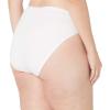 imageAmazon Essentials Womens Cotton High Leg Brief Underwear Available in Plus Size Breathable MultipacksWhite
