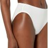 imageAmazon Essentials Womens Cotton High Leg Brief Underwear Available in Plus Size Breathable MultipacksWhite