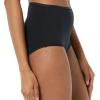 imageAmazon Essentials Womens Cotton High Waisted Underwear Pack of 6Black