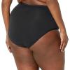 imageAmazon Essentials Womens Cotton High Waisted Underwear Pack of 6Black