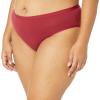 imageAmazon Essentials Womens Cotton Hipster Underwear  Discontinued Colors Pack of 6BlushBrownBurgundyPink