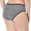 imageAmazon Essentials Womens Cotton Hipster Underwear  Discontinued Colors Pack of 6MulticolorDitsy FloralDots