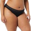 imageAmazon Essentials Womens Cotton and Lace Bikini Underwear Pack of 4Black