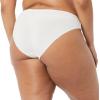 imageAmazon Essentials Womens Cotton and Lace Bikini Underwear Pack of 4BlackPinkLight Grey Marl
