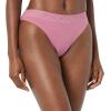 imageAmazon Essentials Womens Cotton and Lace Bikini Underwear Pack of 4Bright WhitePale PinkMauve