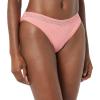 imageAmazon Essentials Womens Cotton and Lace Bikini Underwear Pack of 4Salmon PinkBrownLight Rose