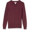 imageAmazon Essentials Womens Crewneck Sweater 100 Cotton Plus Size AvailableBurgundy