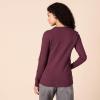 imageAmazon Essentials Womens Crewneck Sweater 100 Cotton Plus Size AvailableBurgundy