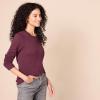 imageAmazon Essentials Womens Crewneck Sweater 100 Cotton Plus Size AvailableBurgundy