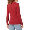 imageAmazon Essentials Womens Crewneck Sweater 100 Cotton Plus Size AvailableDark Red