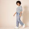 imageAmazon Essentials Womens Crewneck Sweater 100 Cotton Plus Size AvailableLight Grey Heather