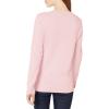 imageAmazon Essentials Womens Crewneck Sweater 100 Cotton Plus Size AvailableLight Pink