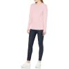 imageAmazon Essentials Womens Crewneck Sweater 100 Cotton Plus Size AvailableLight Pink