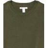 imageAmazon Essentials Womens Crewneck Sweater 100 Cotton Plus Size AvailableOlive
