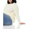 imageAmazon Essentials Womens Crewneck Sweater 100 Cotton Plus Size AvailablePale Peach