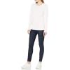 imageAmazon Essentials Womens Crewneck Sweater 100 Cotton Plus Size AvailableWhite