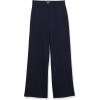 imageAmazon Essentials Womens Dressy Cropped Wide Leg PullOn PantsNavy