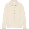 imageAmazon Essentials Womens Fine Gauge Stretch Polo Ribbed Cardigan Previously Daily RitualSand Heather