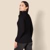 imageAmazon Essentials Womens Fisherman Cable Turtleneck Sweater Available in Plus SizeBlack