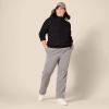 imageAmazon Essentials Womens Fisherman Cable Turtleneck Sweater Available in Plus SizeBlack