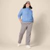 imageAmazon Essentials Womens Fisherman Cable Turtleneck Sweater Available in Plus SizeBlue