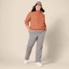 imageAmazon Essentials Womens Fisherman Cable Turtleneck Sweater Available in Plus SizeCaramel