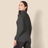 imageAmazon Essentials Womens Fisherman Cable Turtleneck Sweater Available in Plus SizeCharcoal Heather