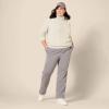 imageAmazon Essentials Womens Fisherman Cable Turtleneck Sweater Available in Plus SizeCream