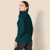 imageAmazon Essentials Womens Fisherman Cable Turtleneck Sweater Available in Plus SizeForest Green