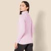 imageAmazon Essentials Womens Fisherman Cable Turtleneck Sweater Available in Plus SizeLight Pink
