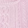 imageAmazon Essentials Womens Fisherman Cable Turtleneck Sweater Available in Plus SizeLight Pink