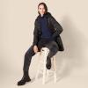 imageAmazon Essentials Womens Fisherman Cable Turtleneck Sweater Available in Plus SizeNavy