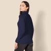 imageAmazon Essentials Womens Fisherman Cable Turtleneck Sweater Available in Plus SizeNavy
