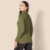 imageAmazon Essentials Womens Fisherman Cable Turtleneck Sweater Available in Plus SizeOlive