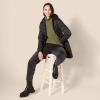 imageAmazon Essentials Womens Fisherman Cable Turtleneck Sweater Available in Plus SizeOlive