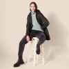 imageAmazon Essentials Womens Fisherman Cable Turtleneck Sweater Available in Plus SizeSage Green Heather