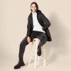 imageAmazon Essentials Womens Fisherman Cable Turtleneck Sweater Available in Plus SizeWhite